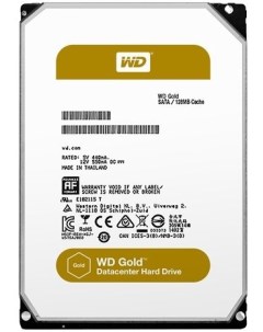 Жесткий диск Gold SATA III 1Tb 7200rpm 128Mb 3 5 WD1005FBYZ Western digital