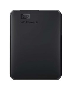 Внешний жесткий диск Elements Portable 5ТБ Black WDBU6Y0050BBK WESN Western digital
