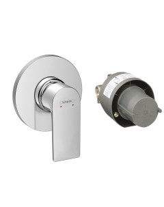 Смеситель для ванны Rebris E 72658000 внешняя и скрытая часть Hansgrohe