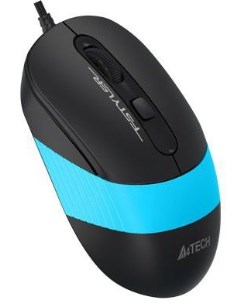 Компьютерная мышь Fstyler FM10 черный синий A4tech