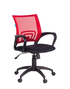Кресло CH 696 R черный красный Бюрократ