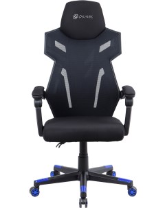 Кресло 111G черный синий 1873068 Oklick