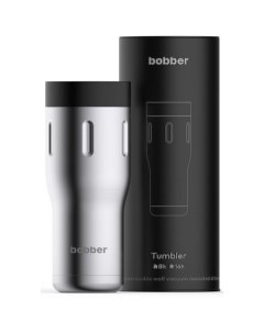 Термос Tumbler 470 стальной черный Bobber