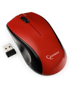 Компьютерная мышь MUSW 320 R красный Gembird