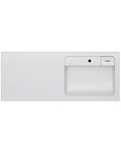 Раковина для ванной X Joy M85AWPR1201WG над стиральной машиной правая 120см белый глянец Am.pm.