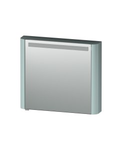 Шкаф с зеркалом Sensation 80см правый с подсветкой мятный глянец M30MCR0801GG Am.pm.