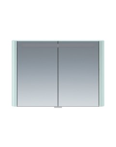Шкаф с зеркалом Sensation 100см с подсветкой мятный глянец M30MCX1001GG Am.pm.