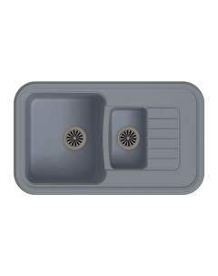 Кухонная мойка Antik 60KF серый металлик Ewigstein