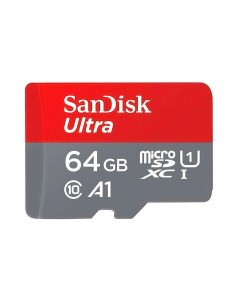 Карта памяти microSDXС 64GB SDSQUB3 064G GN6MA адаптер Sandisk