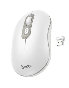 Компьютерная мышь GM21 серый белый Hoco