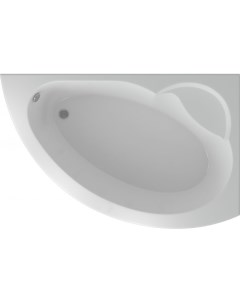 Ванна Аякс 2 правая без гидромассажа с фронтальным экраном вклеенный каркас Aquatek