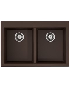 Кухонная мойка Bosen 80 2 DC темный шоколад Omoikiri