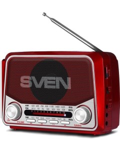 Радиоприёмник SRP 525 красный Sven
