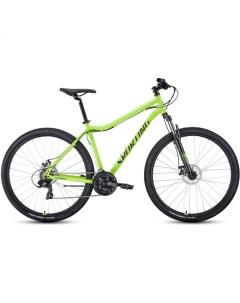 Велосипед взрослый SPORTING 29 2 0 D 8ск рост 19 ярко зеленый черный RB3R98140BGNXBK Forward