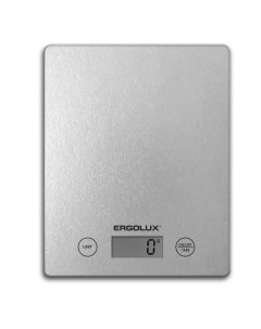 Кухонные весы ELX SK02 С03 серые металлик Ergolux