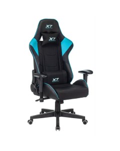 Кресло X7 GG 1100 черный голубой A4tech