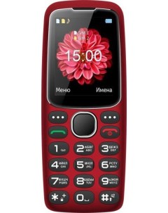 Телефон TM B307 красный Texet