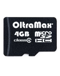 Карта памяти MicroSDHC 4GB Class4 Oltramax