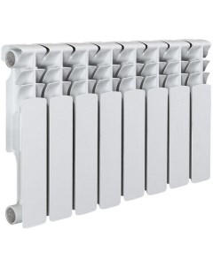 Радиатор отопления AL 500 100 A11 6 секции серый кв Firenze