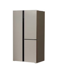 Холодильник Side by Side CS5073FV шампань Hyundai