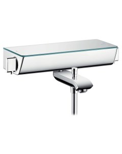 Смеситель для ванны Ecostat Select белый хром 13141400 Hansgrohe