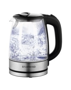 Чайник SKG5210 черный серебристый Starwind