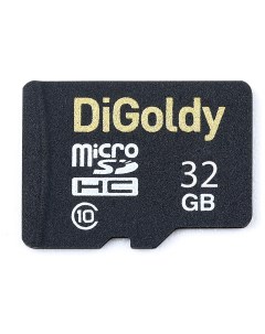 Карта памяти microSDHC 32GB Class10 Digoldy