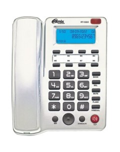 Проводной телефон RT 550 white Ritmix