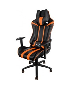 Кресло AC120 AIR BO черно оранжевое Aerocool
