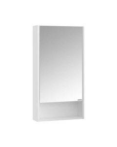Шкаф с зеркалом Сканди 45 Белый 1A252002SD010 Акватон