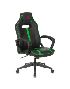 Кресло Viking A3 черный зеленый Zombie