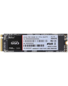 SSD накопитель 256Gb SSD NT01N930E 256G E4X Netac