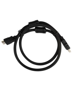 Кабель HDMI m HDMI m 1м феррит кольца Позолоченные контакты черный HDMI V1 4 1MC Buro
