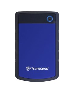 Внешний жесткий диск StoreJet 25H3 1Tb TS1TSJ25H3B синий Transcend
