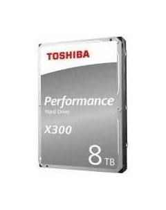 Жесткий диск X300 SATA III 8Tb 7200rpm 256Mb 3 5 HDWR480UZSVA Toshiba