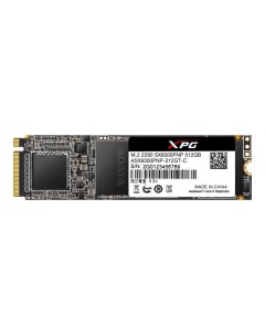 SSD накопитель XPG SX6000 Pro PCI Ex2 512Gb M 2 2280 ASX6000PNP 512GT C Adata