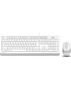 Комплект мыши и клавиатуры Fstyler F1010 белый серый A4tech