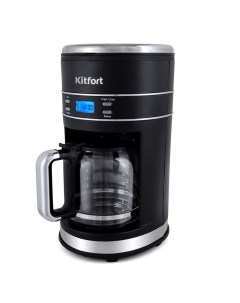 Кофеварка KT 704 2 черная Kitfort