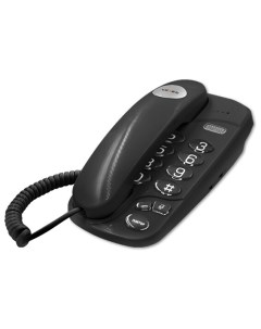 Проводной телефон TX 238 черный Texet