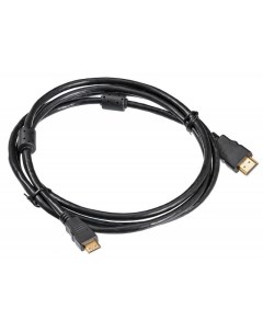 Кабель HDMI 1 4 HDMI m Mini HDMI m 1 8м феррит кольца Позолоченные контакты черный Buro