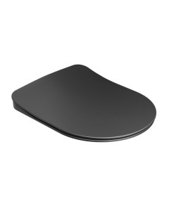 Сиденье для унитаза Uni Chrome Flat чёрный X01795 Ravak