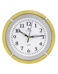 Часы настенные GD 8303B gold Atlantis