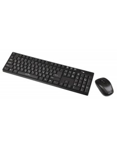 Комплект мыши и клавиатуры 210M черный USB Oklick