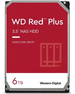 Жесткий диск 6TB RED PLUS WD60EFPX Western digital
