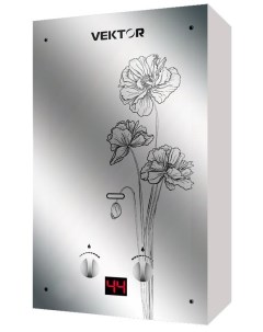 Водонагреватель 10 G черный цветок Vektor