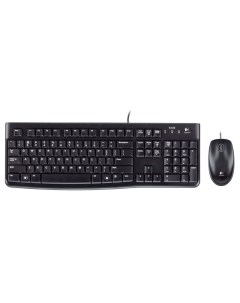 Комплект мыши и клавиатуры MK120 Black 920 002561 Logitech