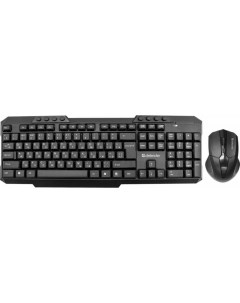 Комплект мыши и клавиатуры Jakarta C 805 черный 45805 Defender