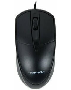 Компьютерная мышь B61 черная 513513 Sonnen