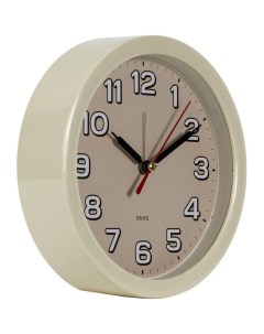 Часы настенные Alarm R15P 15см бежевый Бюрократ