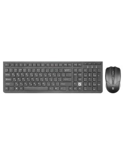 Комплект мыши и клавиатуры COLUMBIA C 775 BLACK 45775 Defender